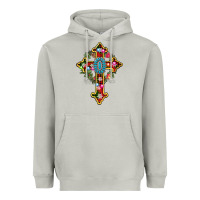 Moon Dust christmas cross Heavyweight Hoodie - AdoDesignShop