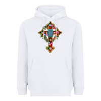 White christmas cross Heavyweight Hoodie - AdoDesignShop