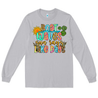 Moon Dust boat waves sun rays lake days Long Sleeve Tee - Zillion Design Studio