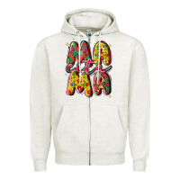 Oatmeal Heather mamacita Zipper Hoodie - JahusDesignShop