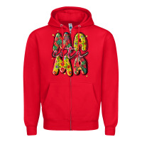 Red mamacita Zipper Hoodie - JahusDesignShop