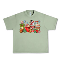 Oil Green christmas coffee cups Urban Heavy Tee - Zillion Design Studio