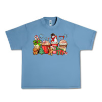 Pebble Blue christmas coffee cups Urban Heavy Tee - Zillion Design Studio
