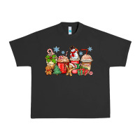 Pigment Black christmas coffee cups Urban Heavy Tee - Zillion Design Studio