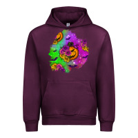 Mauve Wine halloween patch 1 Urban Hoodie - BundleAndBundleShop