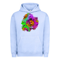 Pigment Grape Ice halloween patch 1 Urban Hoodie - BundleAndBundleShop
