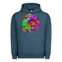 Pigment Midnight Navy halloween patch 1 Urban Hoodie - BundleAndBundleShop