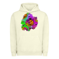 Pigment Pistachio halloween patch 1 Urban Hoodie - BundleAndBundleShop