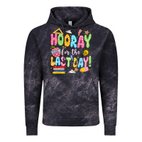 Hooray For The Last Day White Vintage Hoodie | Teevron