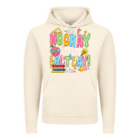 Vintage Artic hooray for the last day white Vintage Hoodie - JahusDesignShop