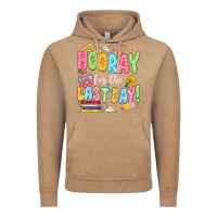 Vintage Coffee hooray for the last day white Vintage Hoodie - JahusDesignShop
