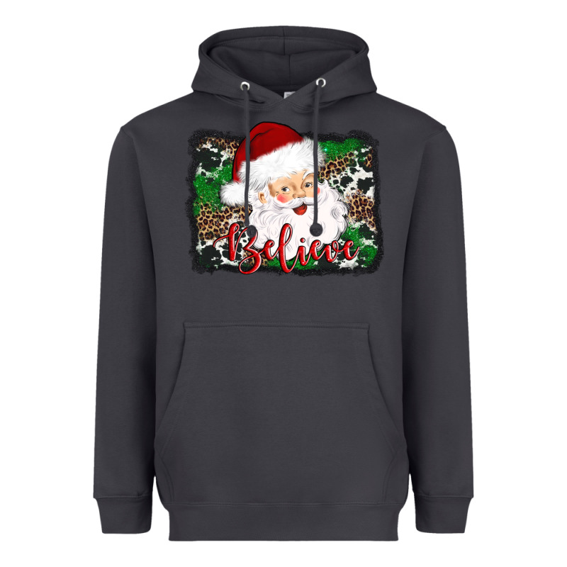 Believe Santa Heavyweight Hoodie by AdoDesignShop | Teevron