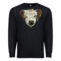Black white calf scottish Premium Sweatshirt - BarkalooDesign