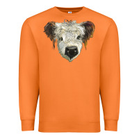 Carrot white calf scottish Premium Sweatshirt - BarkalooDesign