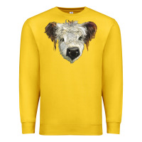 Lemon white calf scottish Premium Sweatshirt - BarkalooDesign