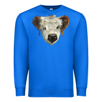 True Royal white calf scottish Premium Sweatshirt - BarkalooDesign