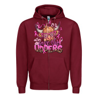 Burgundy save the udders Zipper Hoodie - AdoDesignShop