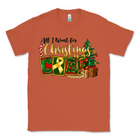 Copper all i want for christmas is cure childhood cancer Classic Tee - FaDigitalArtStudio