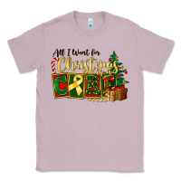 Lilac all i want for christmas is cure childhood cancer Classic Tee - FaDigitalArtStudio