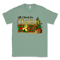 Sage all i want for christmas is cure childhood cancer Classic Tee - FaDigitalArtStudio