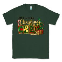 Sports Green all i want for christmas is cure childhood cancer Classic Tee - FaDigitalArtStudio