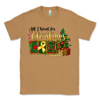 Toasted Coconut all i want for christmas is cure childhood cancer Classic Tee - FaDigitalArtStudio