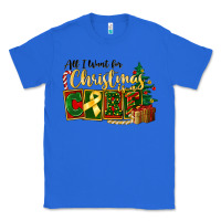 True Royal all i want for christmas is cure childhood cancer Classic Tee - FaDigitalArtStudio