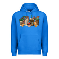 True Royal coffee coffee cups Premium Hoodie - NancyCooperArtShop