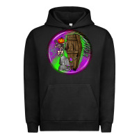 Pigment Black halloween round earrings 1 Urban Hoodie - BundleAndBundleShop