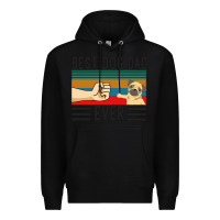 Black Best Dog Dad Ever Premium Hoodie - Bettercallsaul