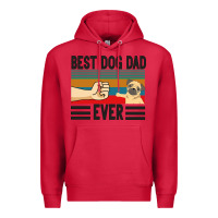 Cardinal Best Dog Dad Ever Premium Hoodie - Bettercallsaul