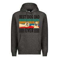 Charcoal Heather Best Dog Dad Ever Premium Hoodie - Bettercallsaul