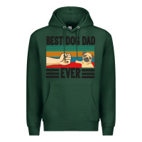 Sports Green Best Dog Dad Ever Premium Hoodie - Bettercallsaul