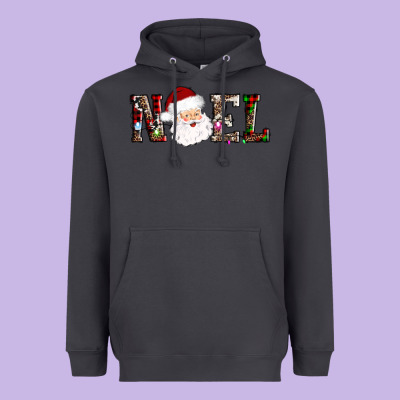 Noel Santa Heavyweight Hoodie Designed By Adodesignshop