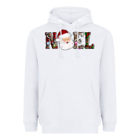 White noel santa Heavyweight Hoodie - AdoDesignShop