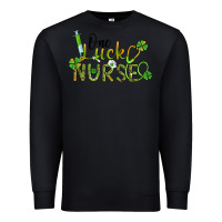 Black one lucky nurse Premium Sweatshirt - BarkalooDesign