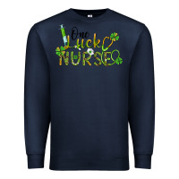 Navy one lucky nurse Premium Sweatshirt - BarkalooDesign