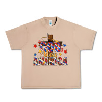 Burro god bless america Urban Heavy Tee - texasbilliewilder