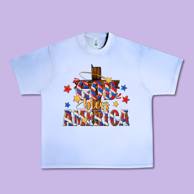 Urban Heavy Tee god bless america