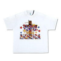 White god bless america Urban Heavy Tee - texasbilliewilder