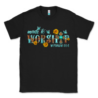Black made to worship with sunflowers Classic Tee - HRA Design Shop