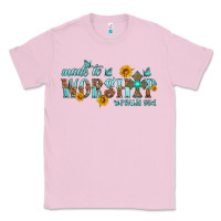 Bubblegum Pink made to worship with sunflowers Classic Tee - HRA Design Shop