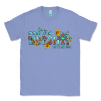 Colony Blue made to worship with sunflowers Classic Tee - HRA Design Shop