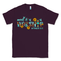 Plum made to worship with sunflowers Classic Tee - HRA Design Shop