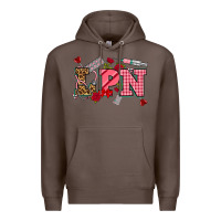 Coffee valentinesday lpn Premium Hoodie - NancyCooperArtShop