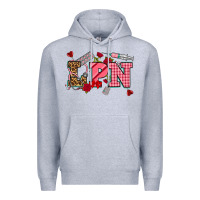 Heather Grey valentinesday lpn Premium Hoodie - NancyCooperArtShop