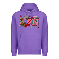 Purple valentinesday lpn Premium Hoodie - NancyCooperArtShop