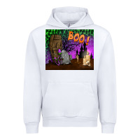 White boo mousepad Urban Hoodie - BundleAndBundleShop