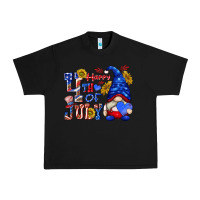 Black happy 4 th of july Urban Heavy Tee - texasbilliewilder