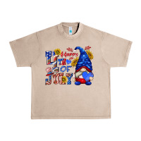 French Oak happy 4 th of july Urban Heavy Tee - texasbilliewilder